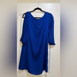 Milly Dress Cobalt Blue
Butterfly Sleeve Stretch Silk
Size 12